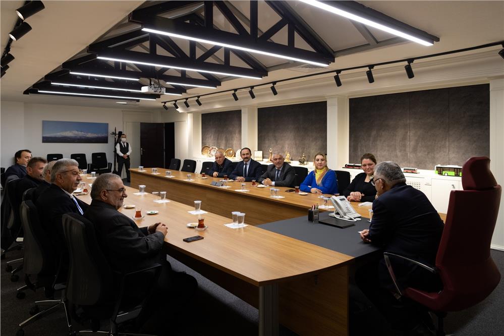 Başkan Büyükkılıç a Muhtarlardan Teşekkür Ziyaretleri Sürüyor