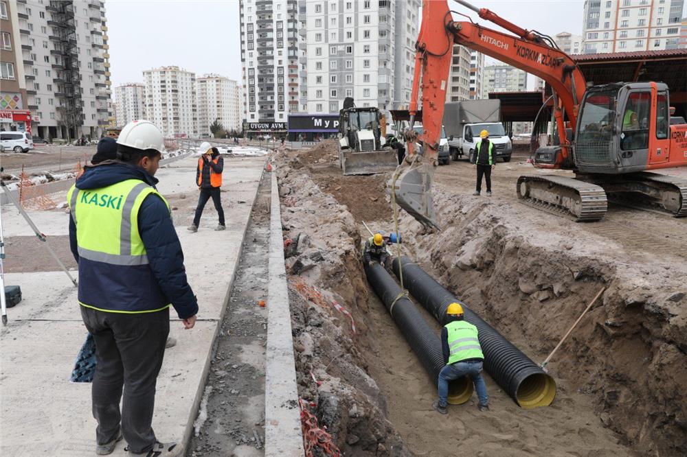 Talas a Yaklaşık 15 Milyon TL lik Altyapı Yatırımı