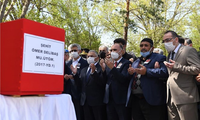 ŞEHİDİMİZ SON YOLCULUĞUNA UĞURLANDI