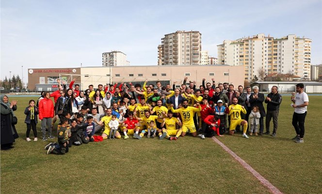 TALASGÜCÜ  BELEDİYESPOR ŞAMPİYON