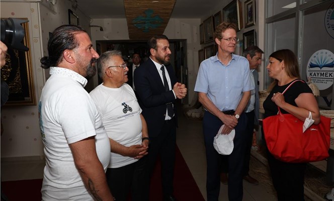 Avrupalı Misafirler Kayseri'de sergi gezdiler.