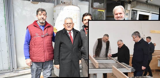 Başkan Büyükkılıç, esnaf ziyaretlerine devam ediyor